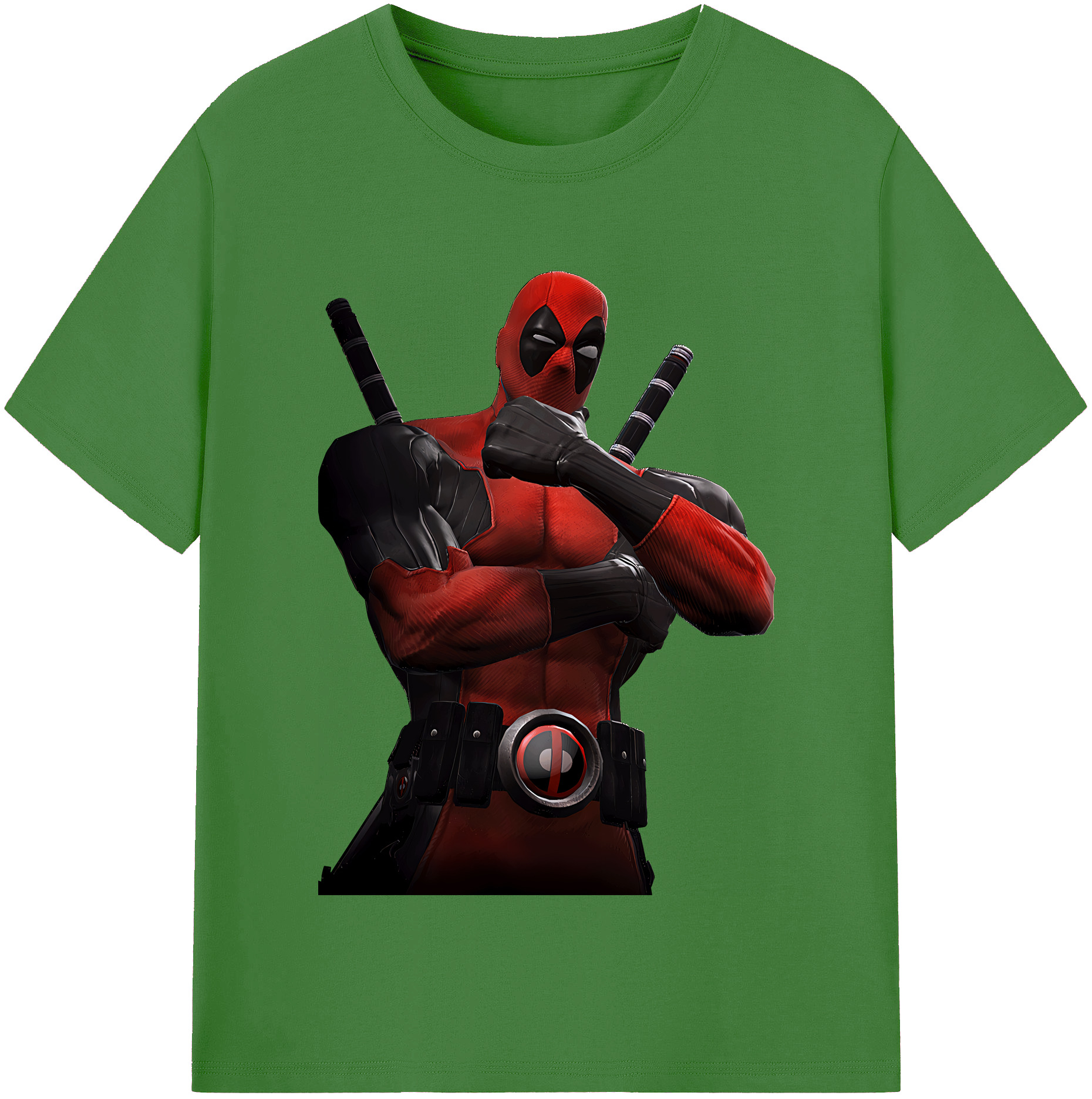 （画像用） Deadpool デッドプール レディースカジュアルプリントTシャツ（綿100％）